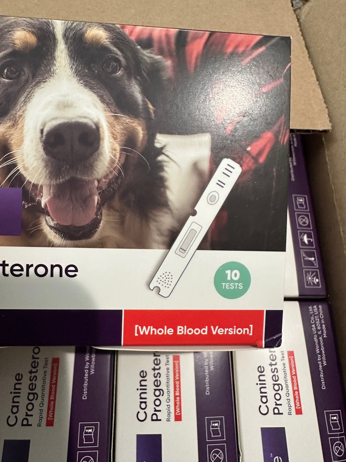 7 - Progesterone Whole Blood or Serum/Plasma Tests 10 pack