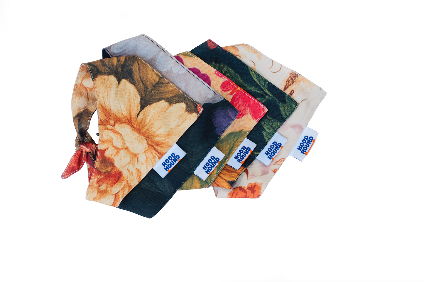 Hood Hound dog bandana collection from Hood Hound, colorful and durable for pets