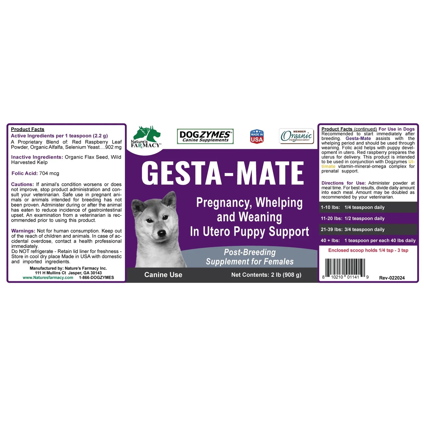 9 - Gestamate - Pregnant Supplement