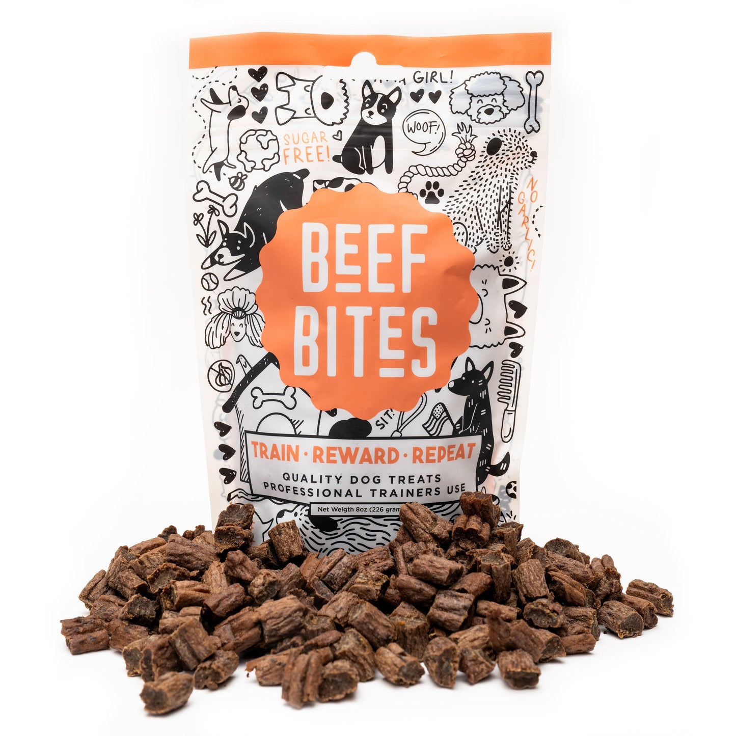 6 - Beef Bites Dog & Puppy Training Treats