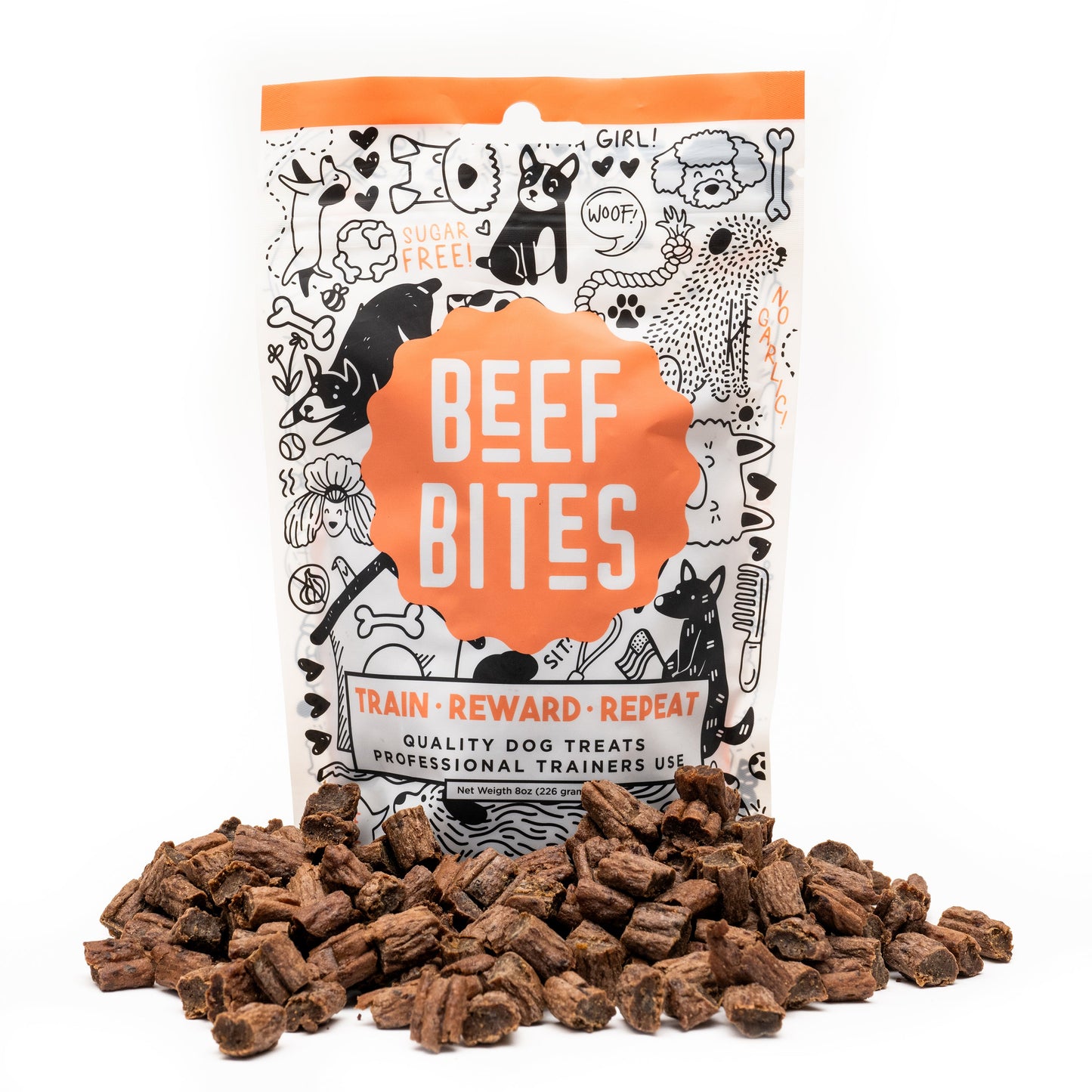 6 - Beef Bites Dog & Puppy Training Treats