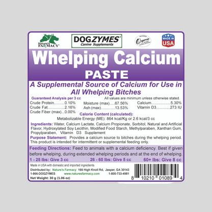1 - Whelping Calcium - 30cc