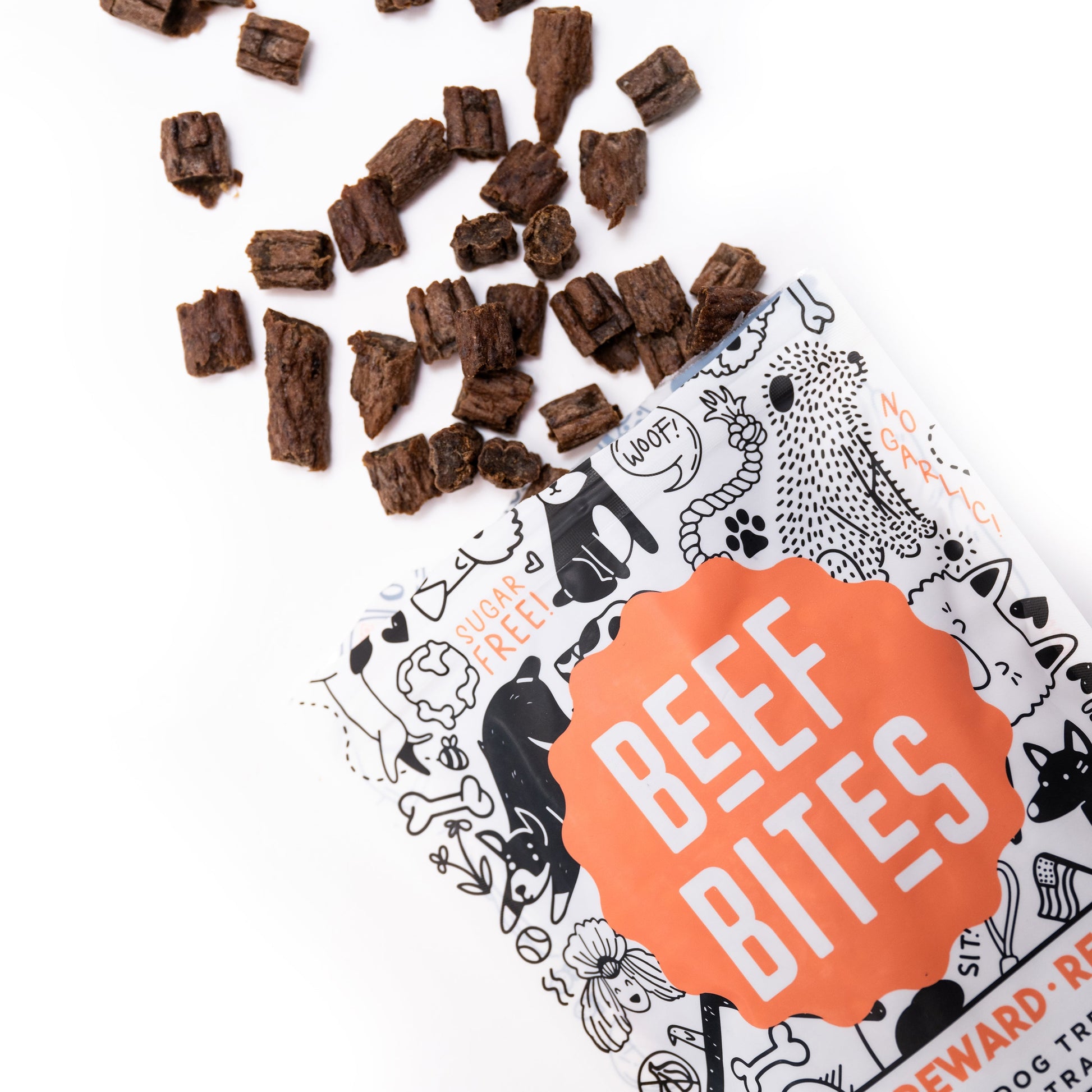 Beef Bites dog treat, nutritious and delicious snack for training or rewards