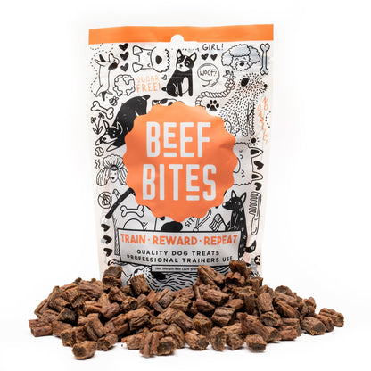 Beef Bites dog treat, high-quality ingredients for healthy dogs of all ages